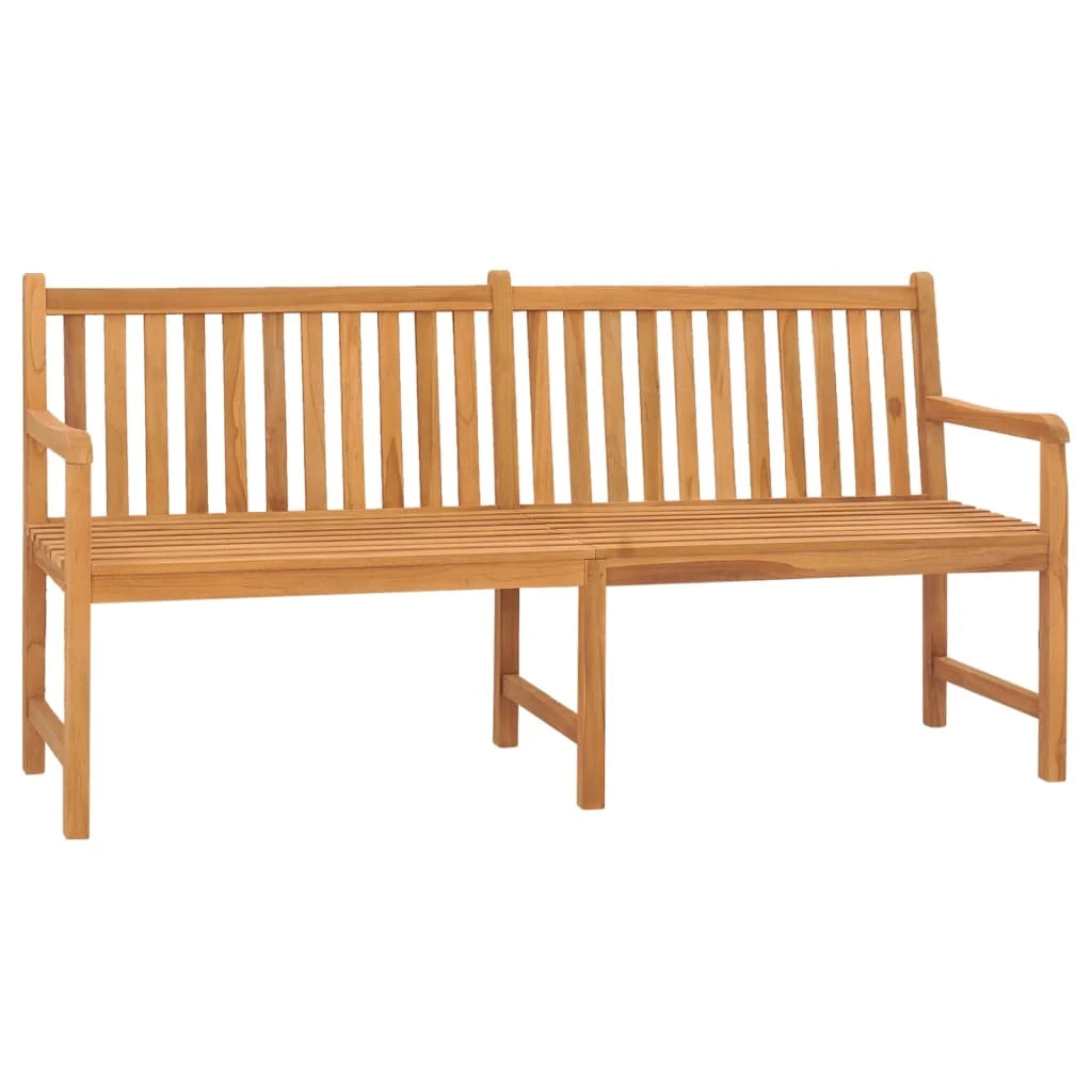Panca da giardino mobili da esterno per patio terrazza 180 x 60 x 90 cm legno massello di teak 02_0011272