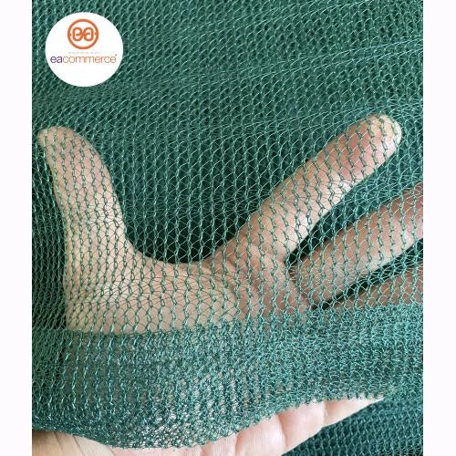 Telo Antispina Rete per raccolta Olive 10x10 mt - 90 gr/mq con Apertura Centrale Colore Verde con Angoli Rinforzati