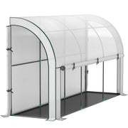 Serra con porta avvolgibile, serra invernale in alluminio realizzata in acciaio, serra per balcone, giardino, serra per pomodori con protezione UV