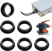 Set di O-ringen 6 pezzi - Gomma a doppio strato - Anelli di chiusura - Afdichtamenti per pompe di filtrazione a sabbia - Materiale duraturo - Resistente a elevate temperature