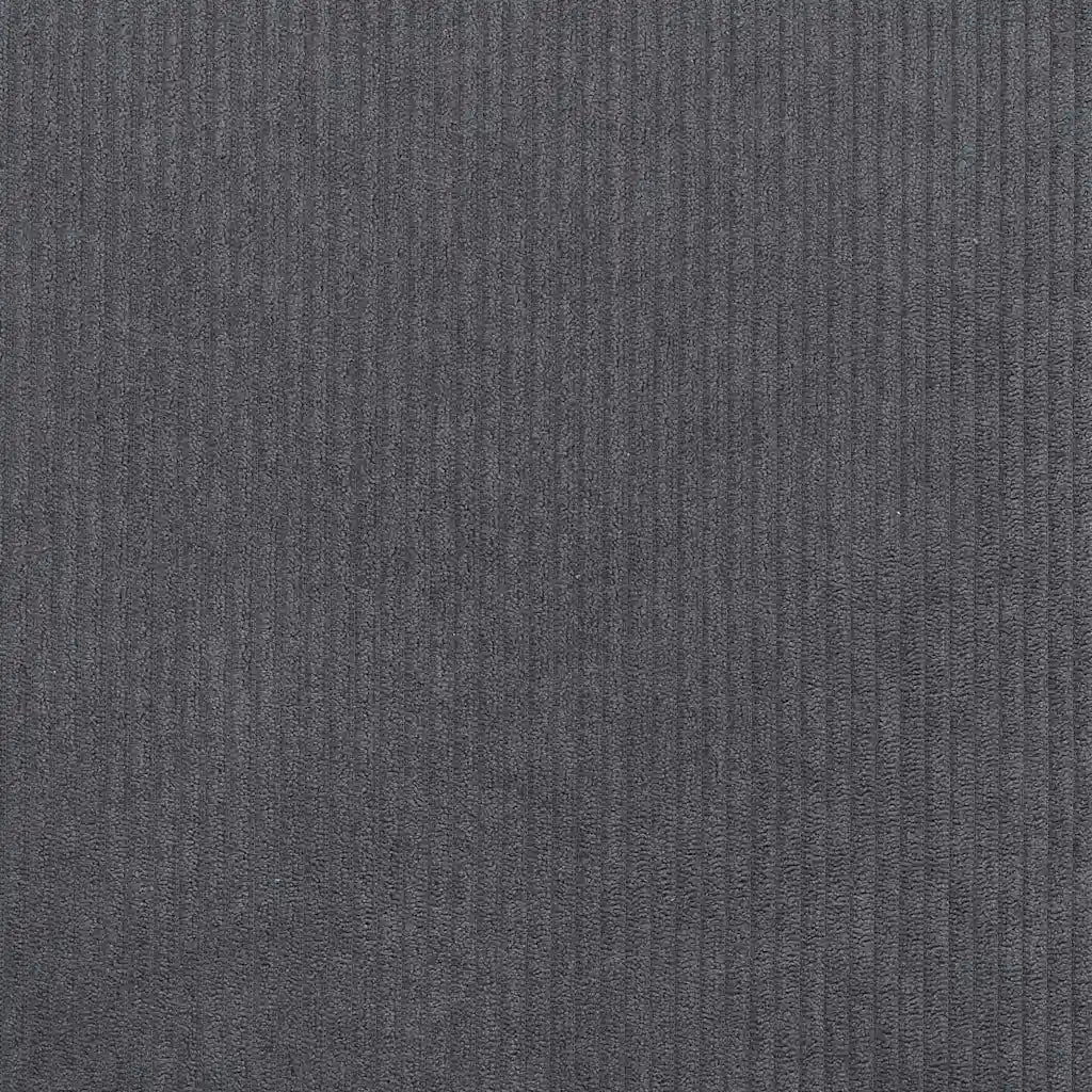 Testiera Grigio scuro 80 cm Tessuto in Cords 3337713