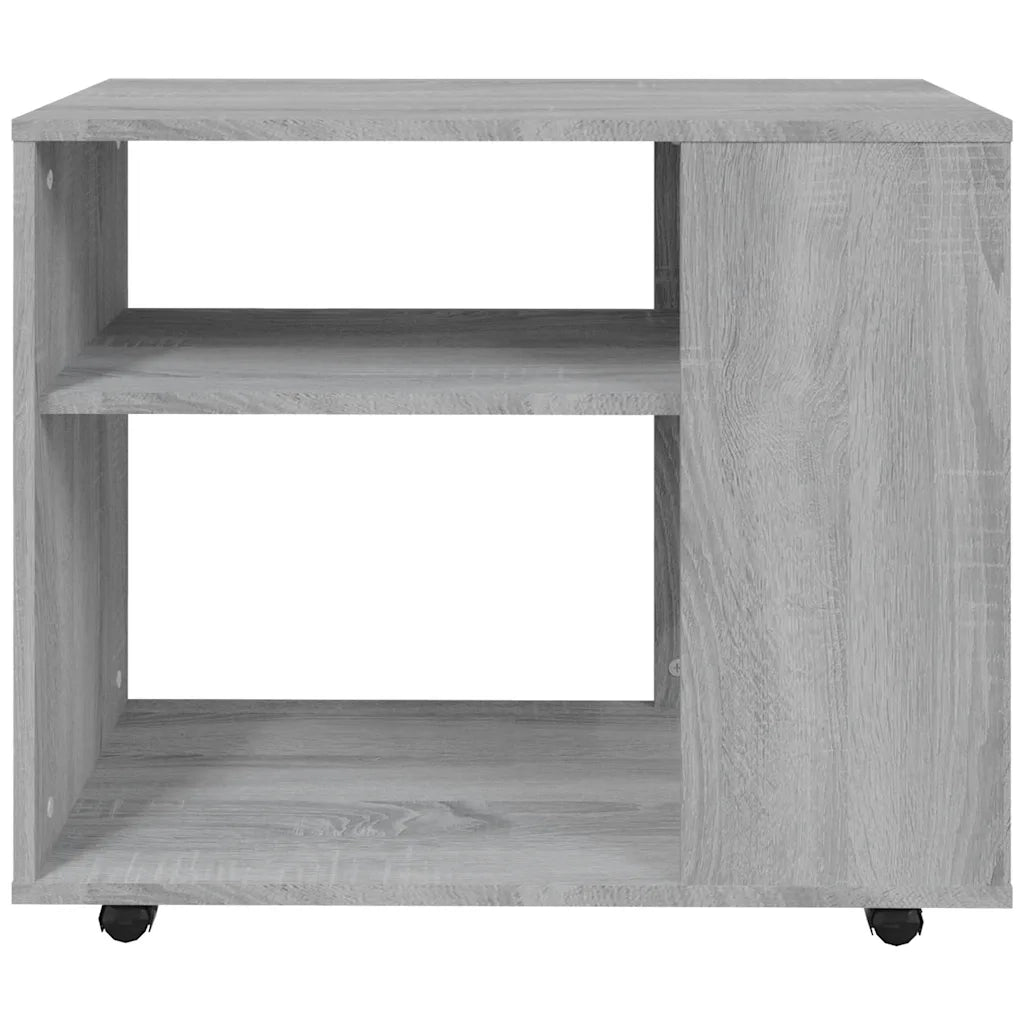 Tavolino da Salotto-Tavolino da soggiorno-Tavolo Grigio Sonoma 70x35x55 cm Legno Multistrato
