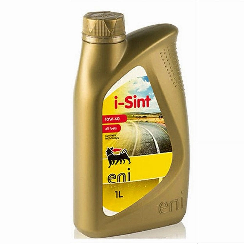 Trade Shop - Olio Motore Lubrificante A 4 Tempi I-sint Eni/10w-40 1000ml Synthetic Technology -
