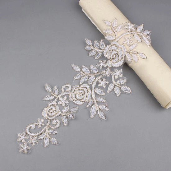 Accessori per abito da sposa da cucire - 2 pezzi