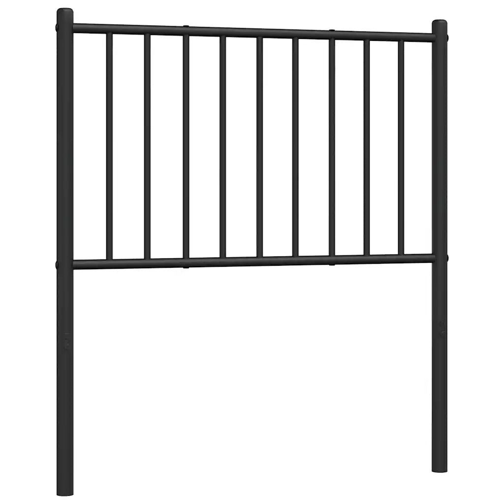Testiera di Ricambio in Metallo Nero 75 cm 350890