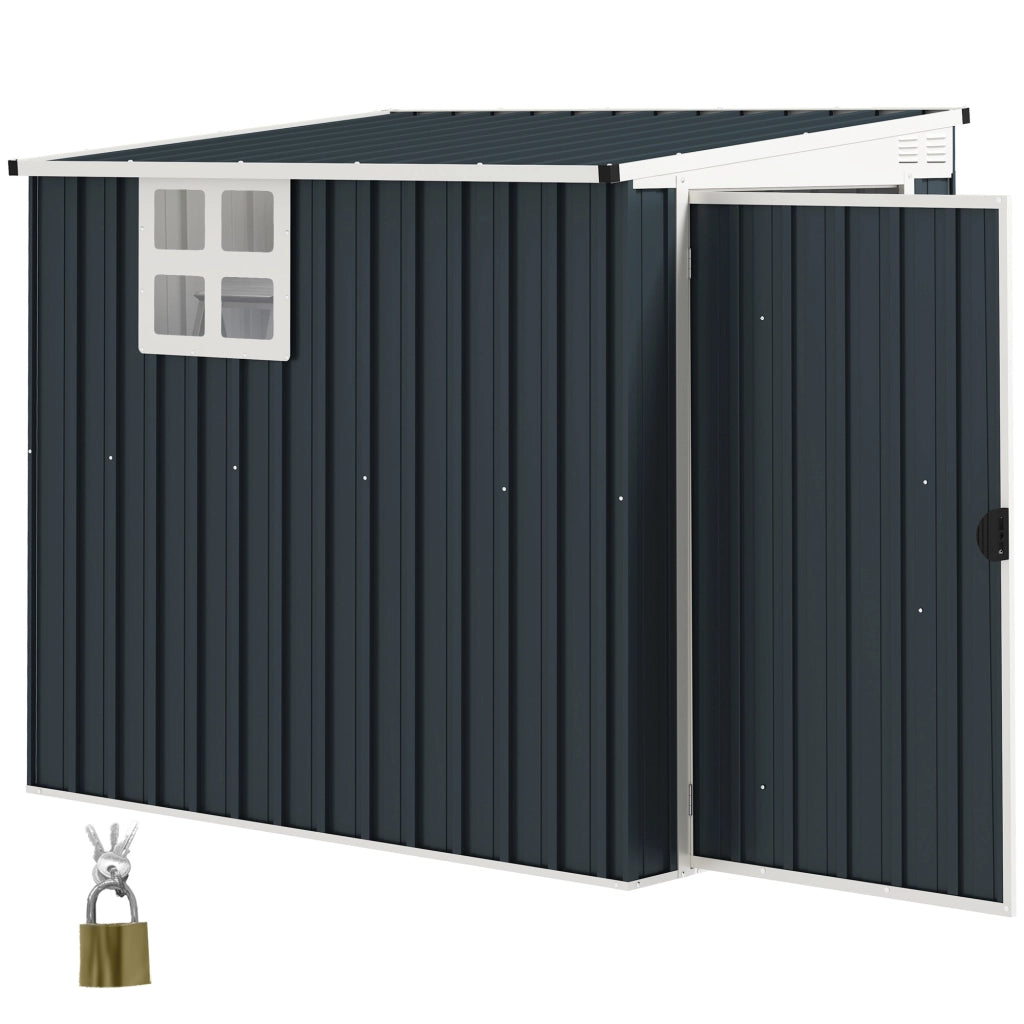 Casetta da giardino ¨C Minimal ¨C acciaio antracite