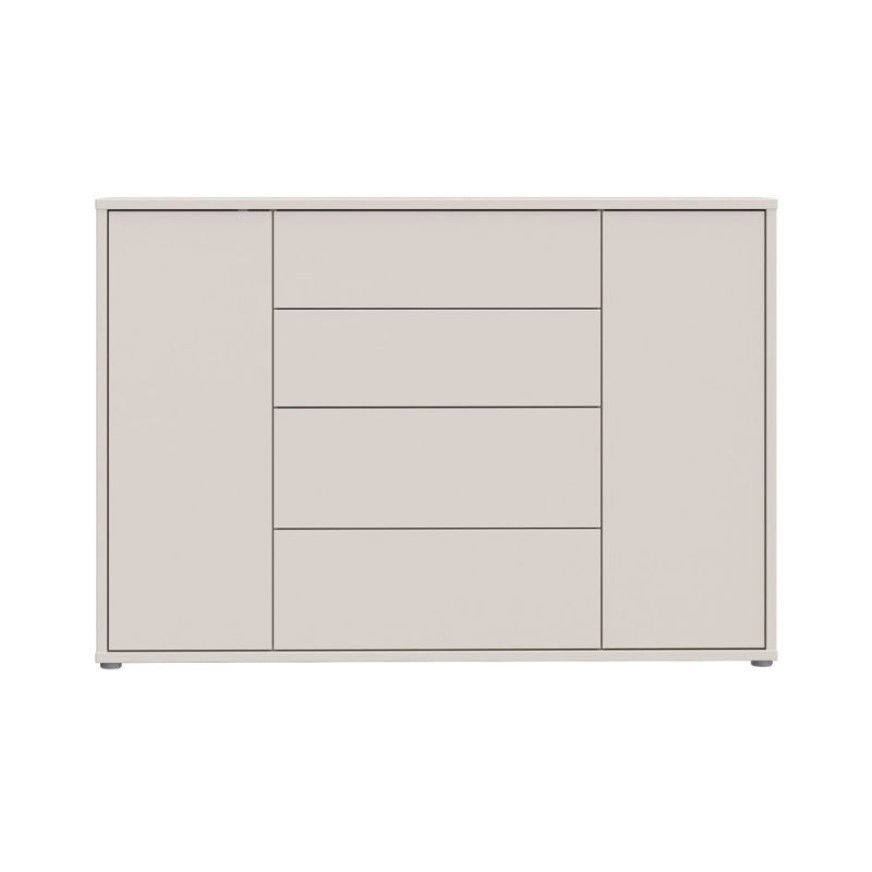 Madia Medea 4 cassetti e 2 ante colore cashmere