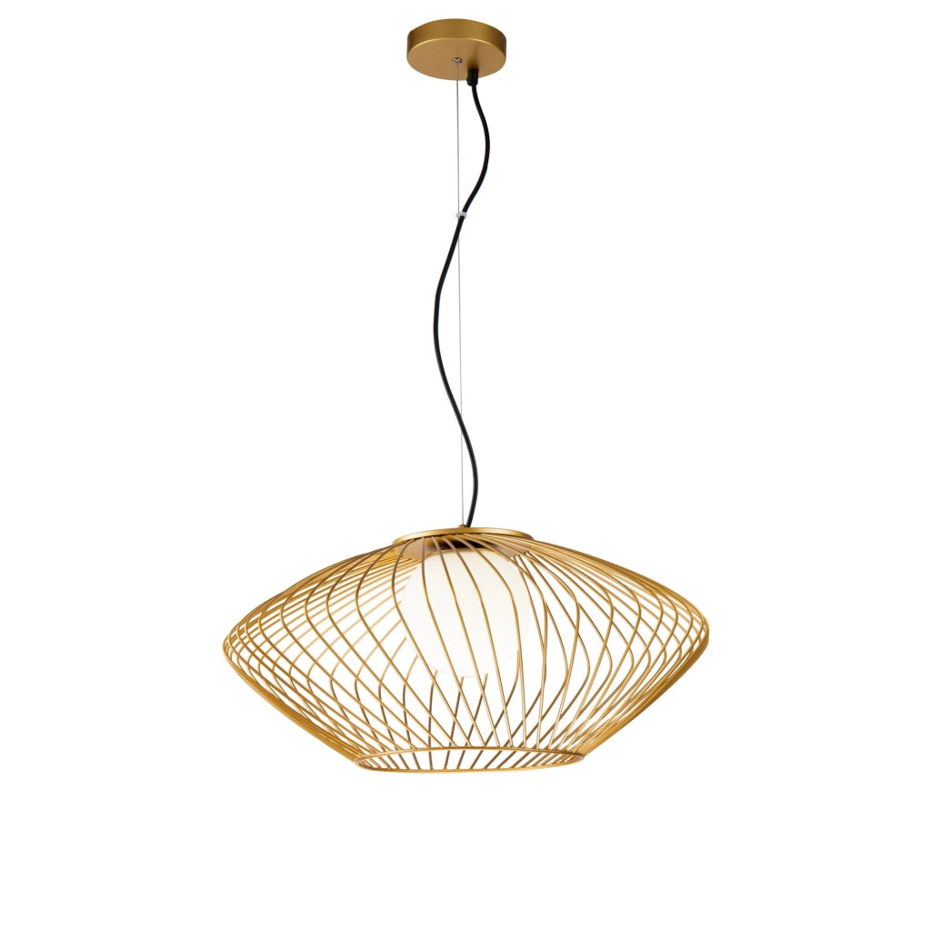 Lampada a sospensione ottone Ø52 Maytoni Plec P364PL-01G