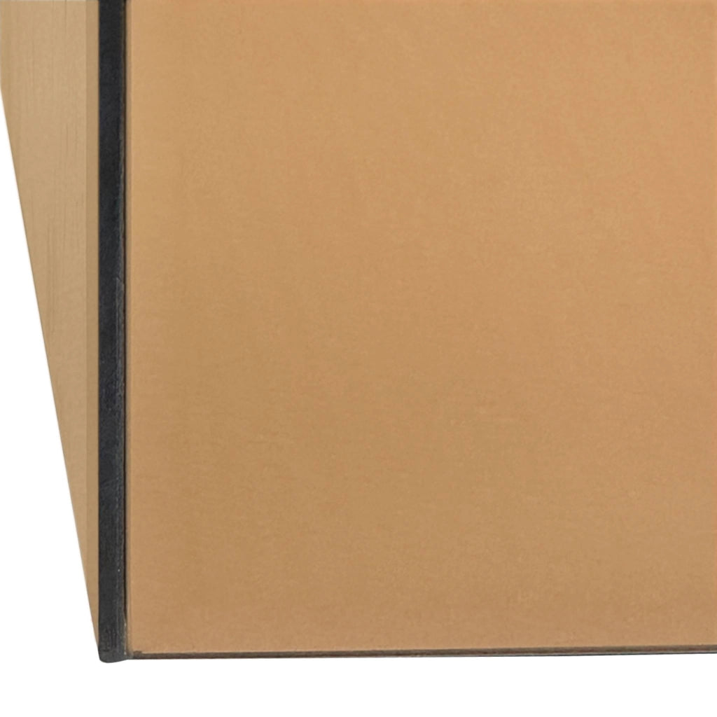 Tavolino, lato del divano, cubo a specchio 35cm, ambre