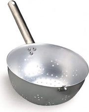 Colapasta Sferico in Alluminio - Grado Professionale - 3 mm di Spessore - 20 cm di Diametro