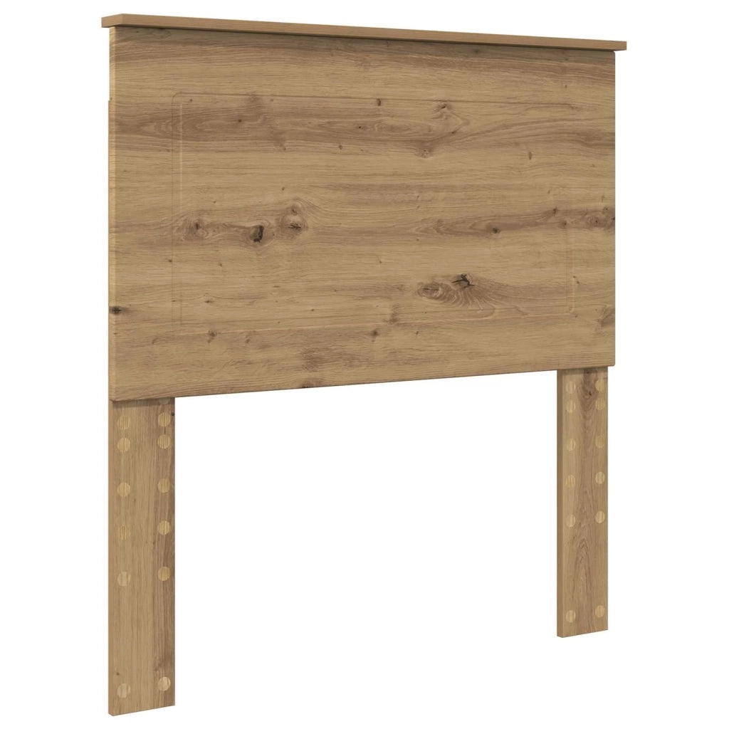 Letto singolo | Letto per adulti | Struttura del letto con testiera Rovere Artigianale 90 x 200 cm