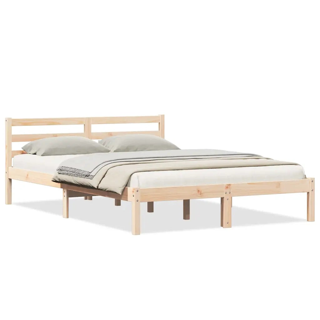 Letto matrimoniale | Letto per adulti | Struttura del letto Marrone 225,5 x 165,5 x 69,5 cm