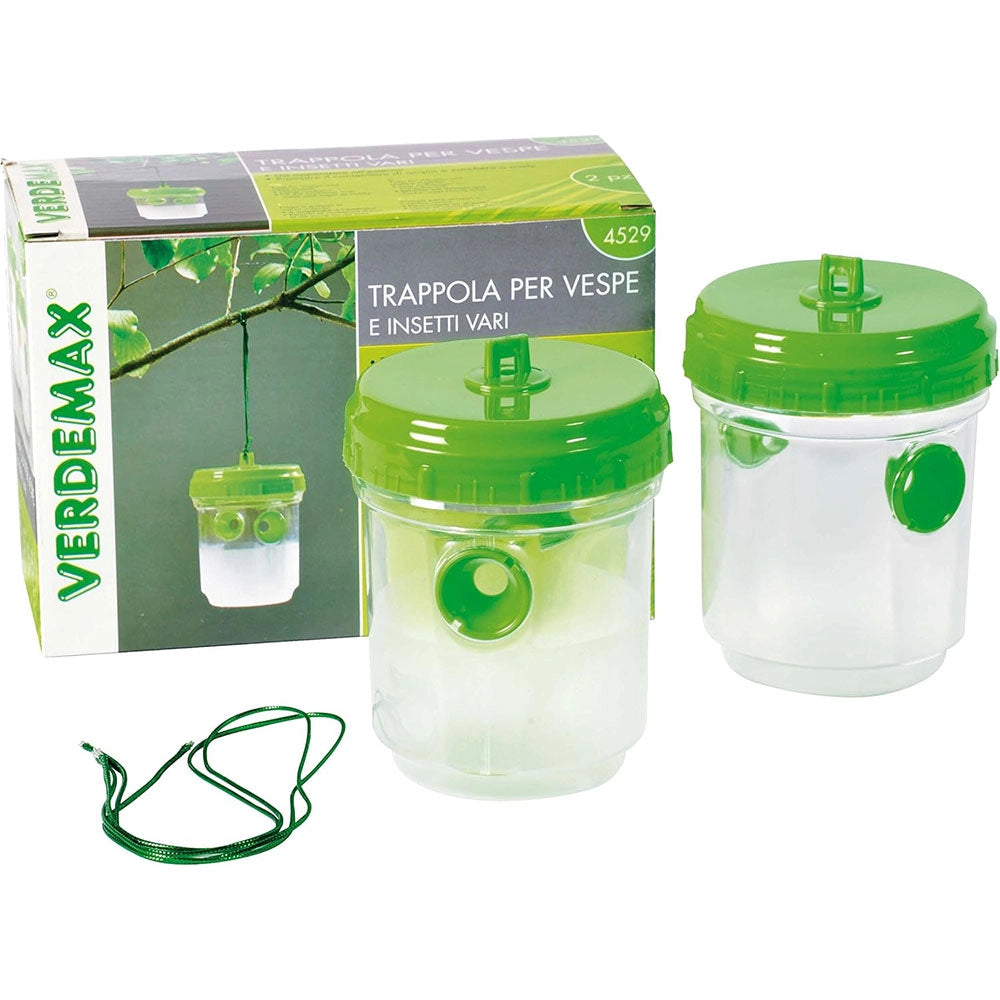 Verdemax 2 Trappole in Scatola per vespe