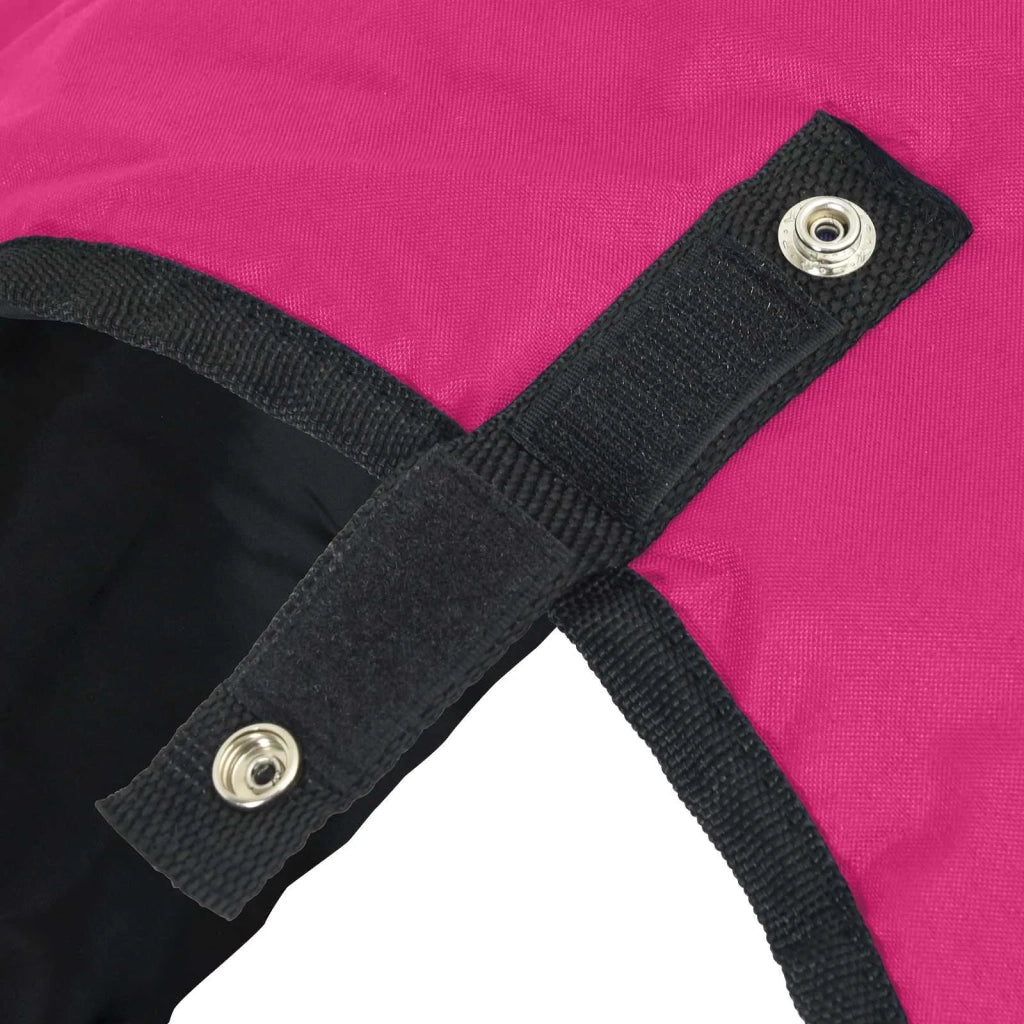 Coperta per Cavalli Rosa e Nero 105 cm Poliestere CFW6492731