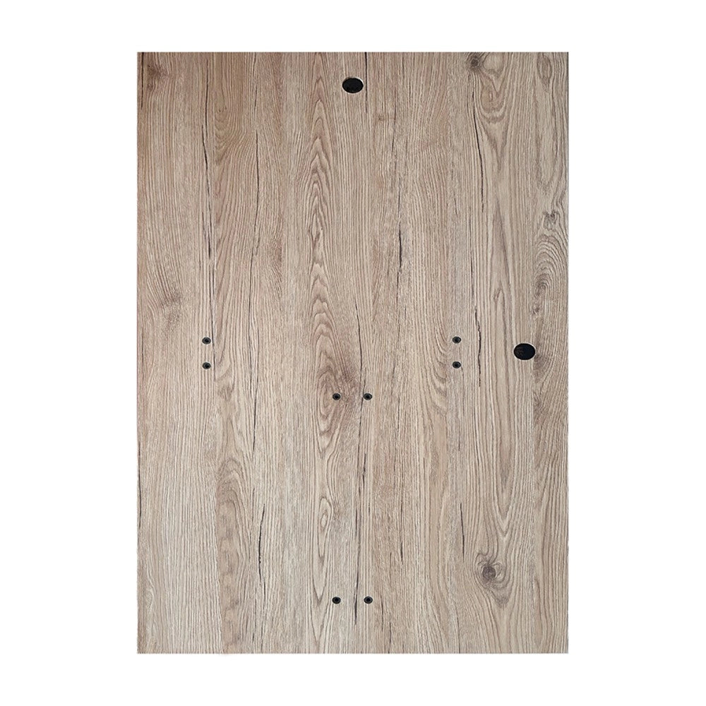 Specchiera Rettangolare 0663 con Cornice Rovere 105x60 cm. – Design Materico e Moderno