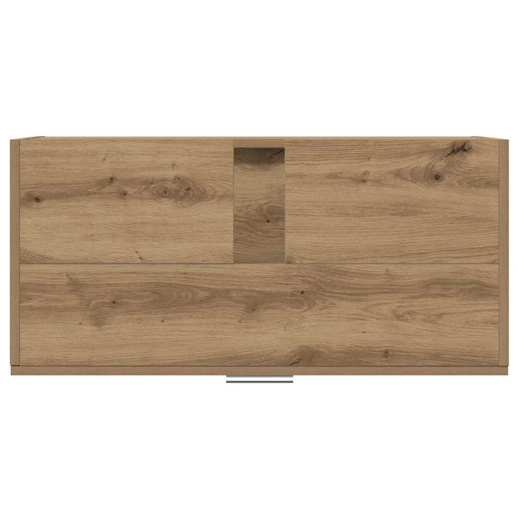 Mobile da Bagno | Armadio da bagno con cassetto Rovere artigianale 78 x 37 x 59 cm