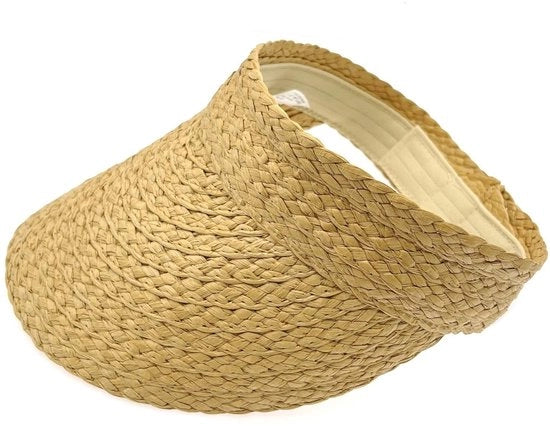 Cappello da Sole Grande Margine - Cappello da Sole Pieghevole - Visiera Regolabile - Protezione Oculare - Spazievitore - Ideale per il Mare