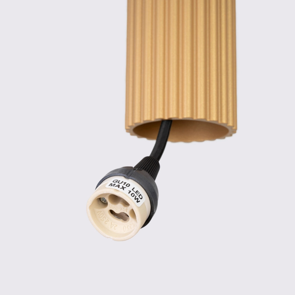 Lampada a sospensione moderna oro Ø20 3xGU10 GRAVIO