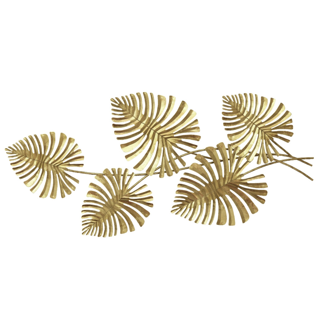 Decorazione Parete Foglia Oro ¨C Zephmum ¨C 50x30 cm