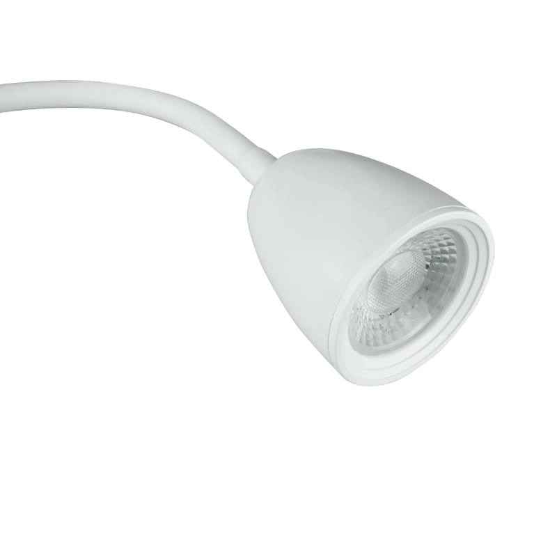Lampada da scrivania con clip LED 4W 4000K bianca DPM