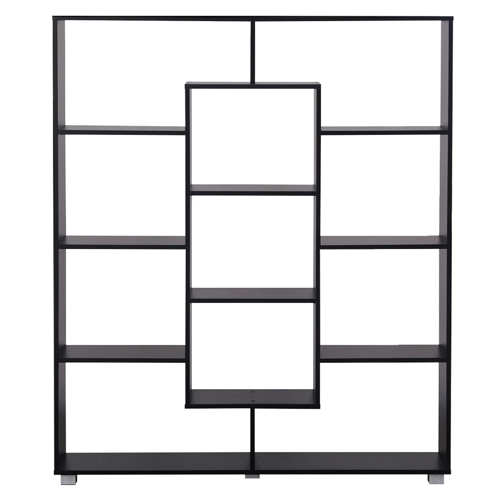 Libreria multiforme a 11 ripiani nero EMILY