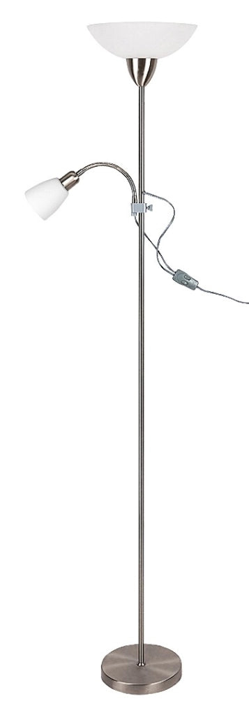 Lampada da terra Rabalux Diana 4067 cromata E27+E14