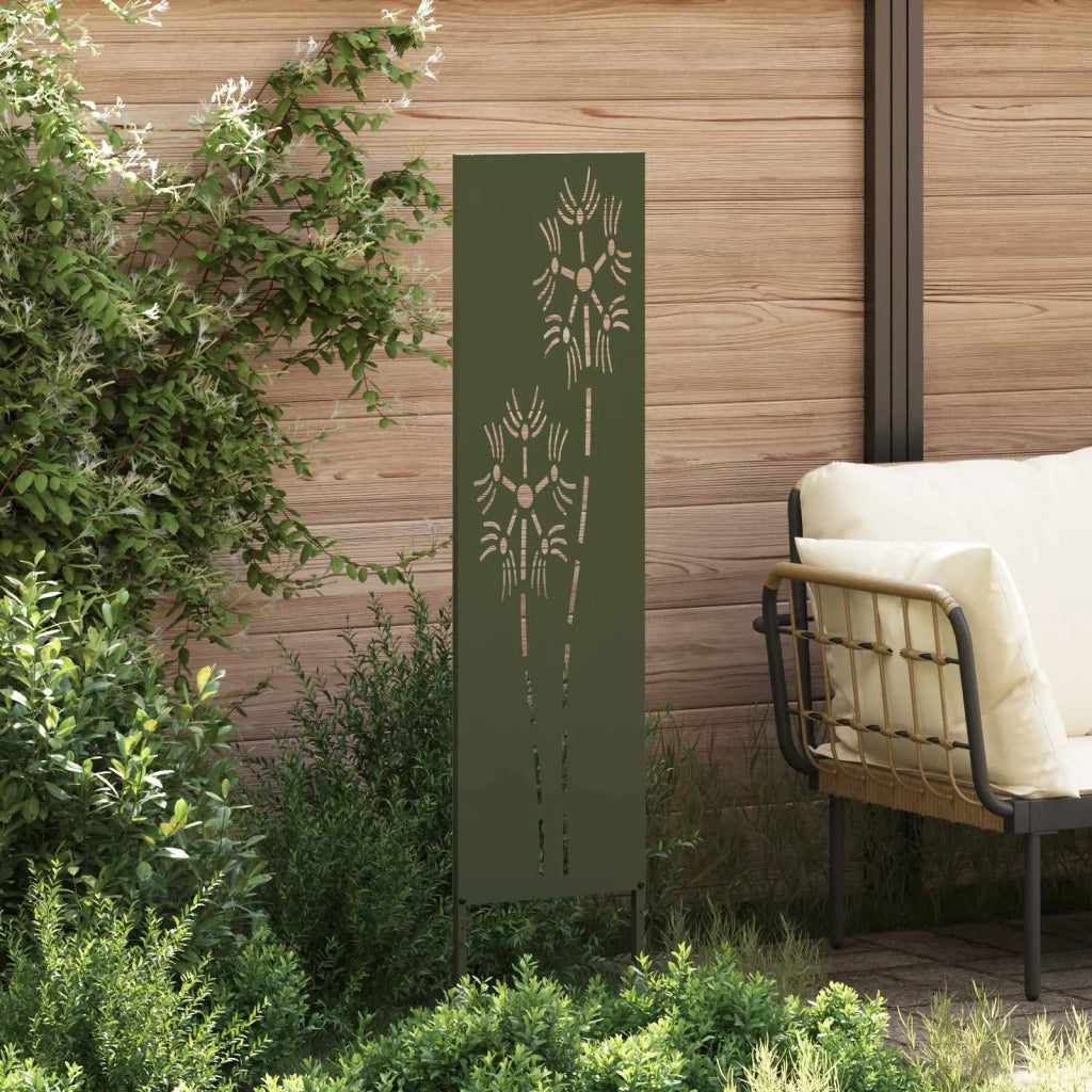 Schermo per privacy in giardino Oliver verde 32 x 140 cm 876213