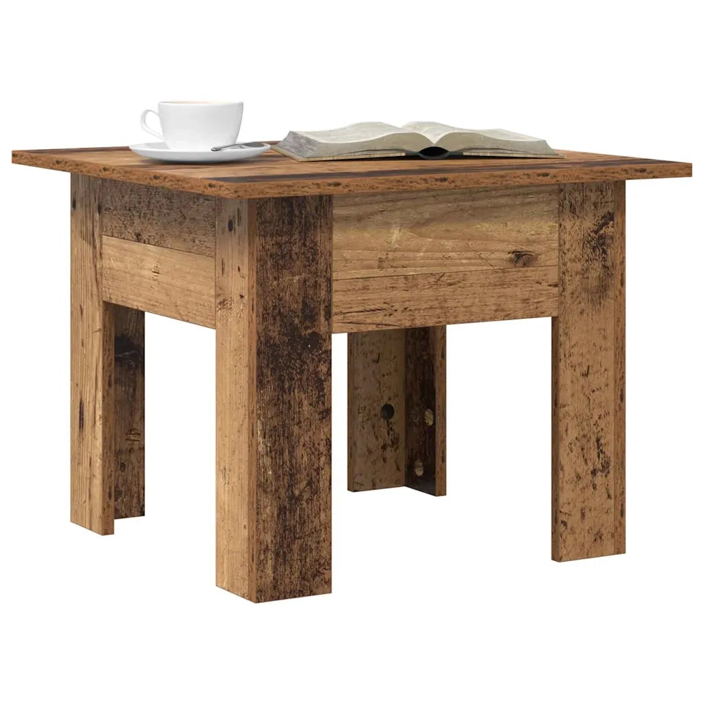 Tavolino da Salotto-Tavolino da soggiorno-Tavolo Legno vecchio 55 x 55 x 42 cm