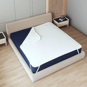 Coprimaterasso Impermeabile Matrimoniale 160x200 con Elastici | Proteggi Materasso Traspirante e Antibatterico | Tessuto Stress Free, Silenzioso, Traspirante e Anallergico