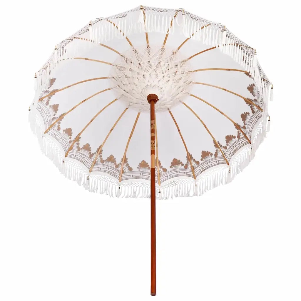Parasol-Ombrellone da giardino Balinese Crema 215 x 215 x 260 cm
