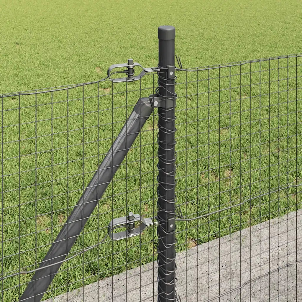 Palo della recinzione | Pannello per recinzione Grigio