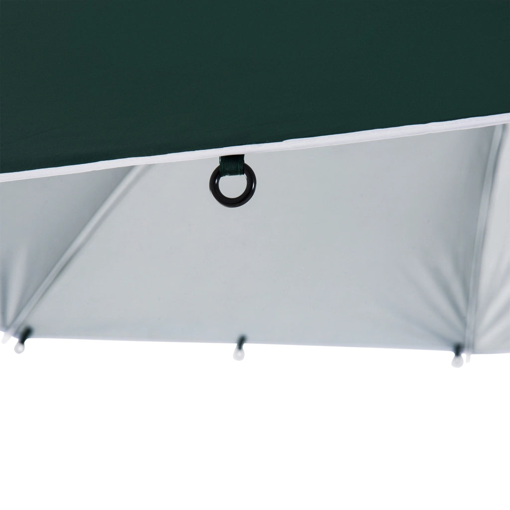 Ombrellone da giardino ¨C Minimal ¨C Verde scuro 250x250x300 cm