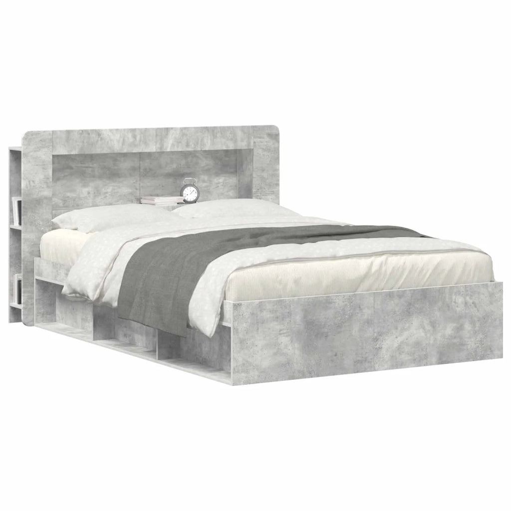 Testata del letto Grigio Cemento Legno ingegnerizzato 8001285