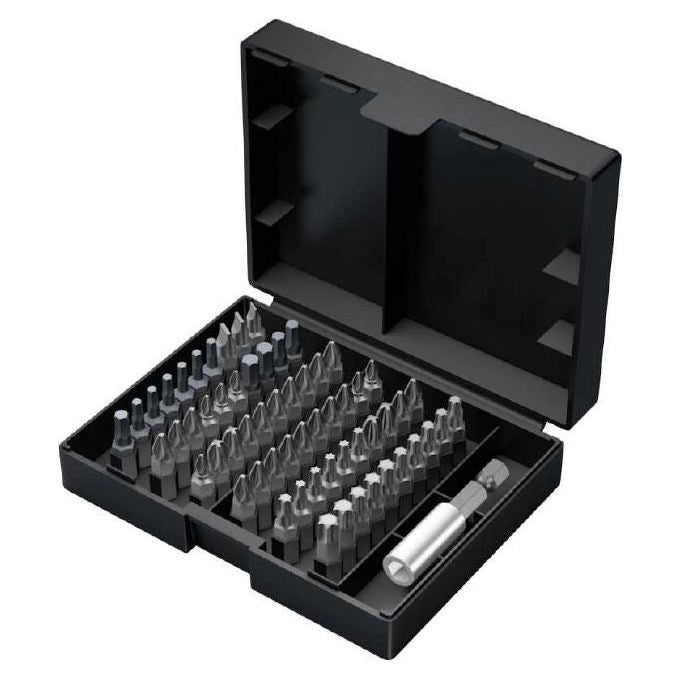 Wera 05057127001 Bit-Safe 61 Universal 3 Set Punte per Cacciavite 61 pz Phillips Pozidriv Torx Esagonale colore Nero