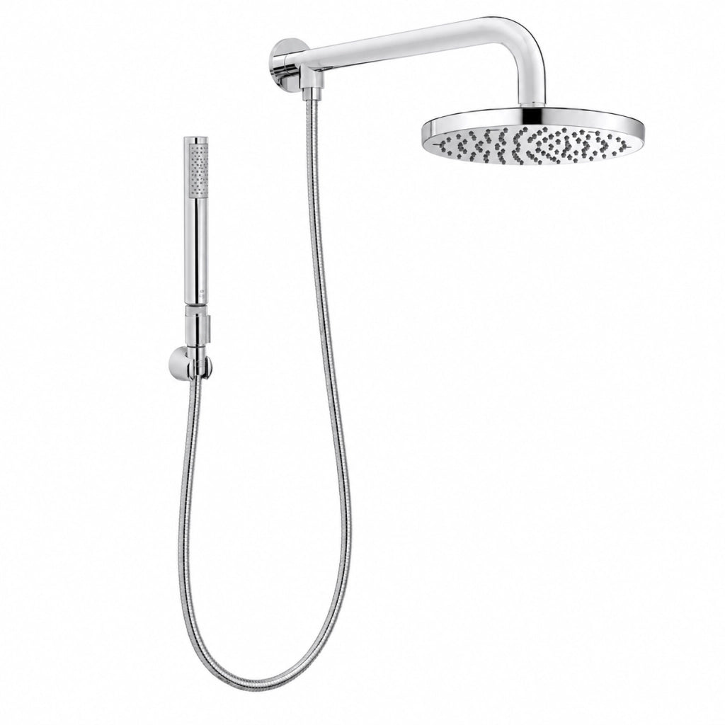 Braccio Doccia Con Soffione E Doccetta Zoe Renovation Bossini Ottone Cromato