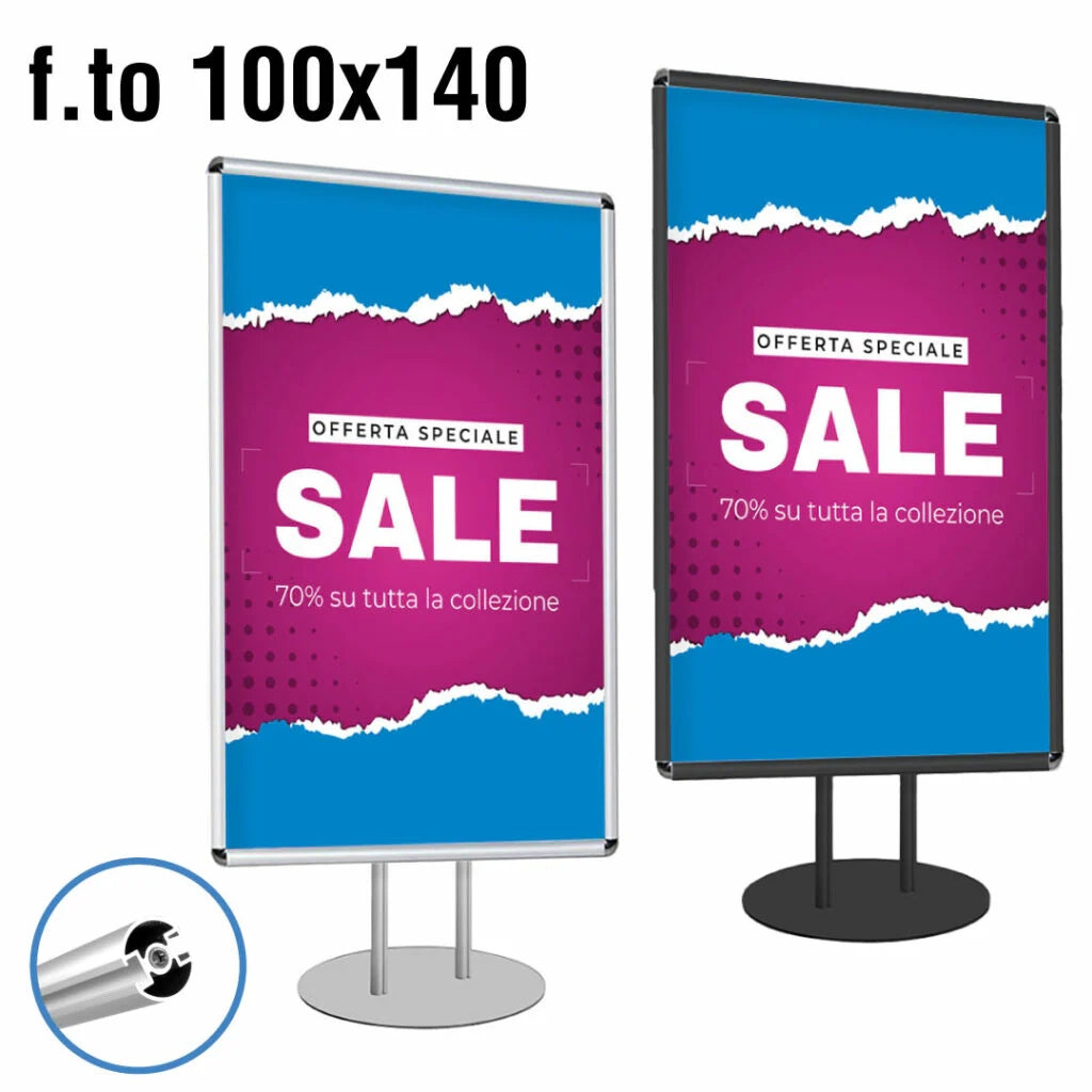 Porta Comunicazioni con Cornice 100 x 140 - Bifacciale