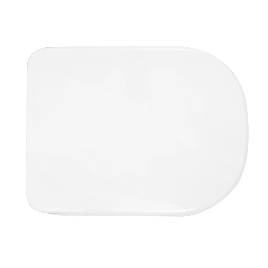 SEDILE WC PER EOS VASO BY-O FORMA 8- Bianco -Cerniere C espansione- CW- pezzi 1