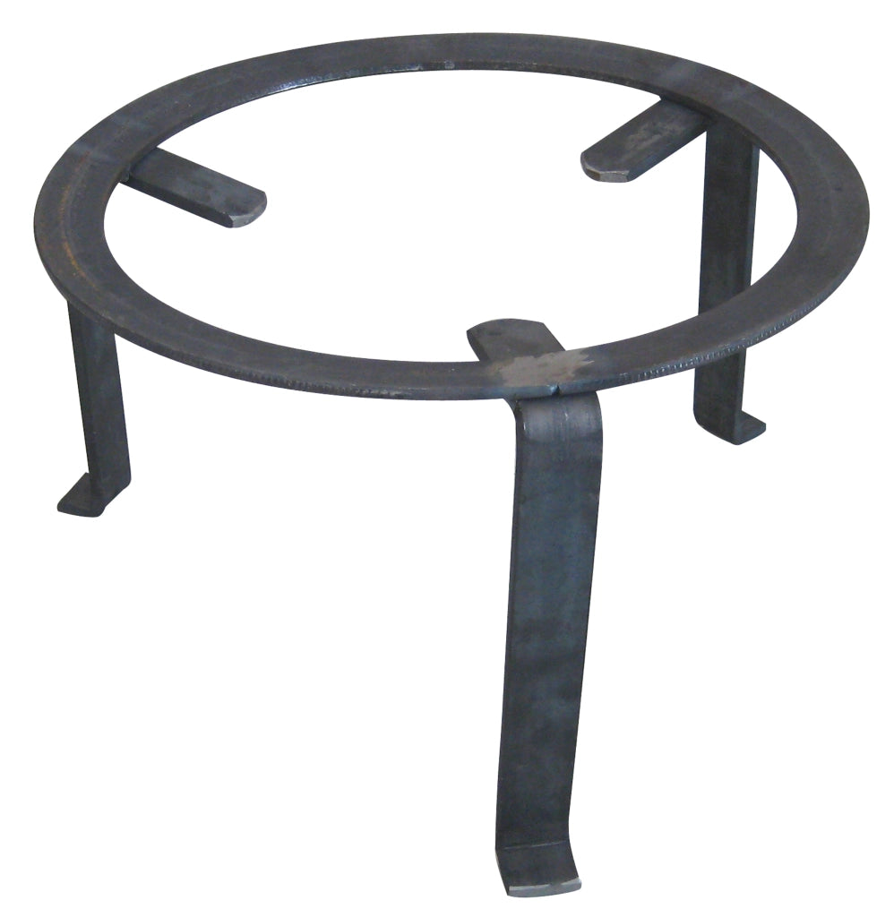 Treppiedi in ferro per camino diametro 20 cm supporto resistente per pentole e braci