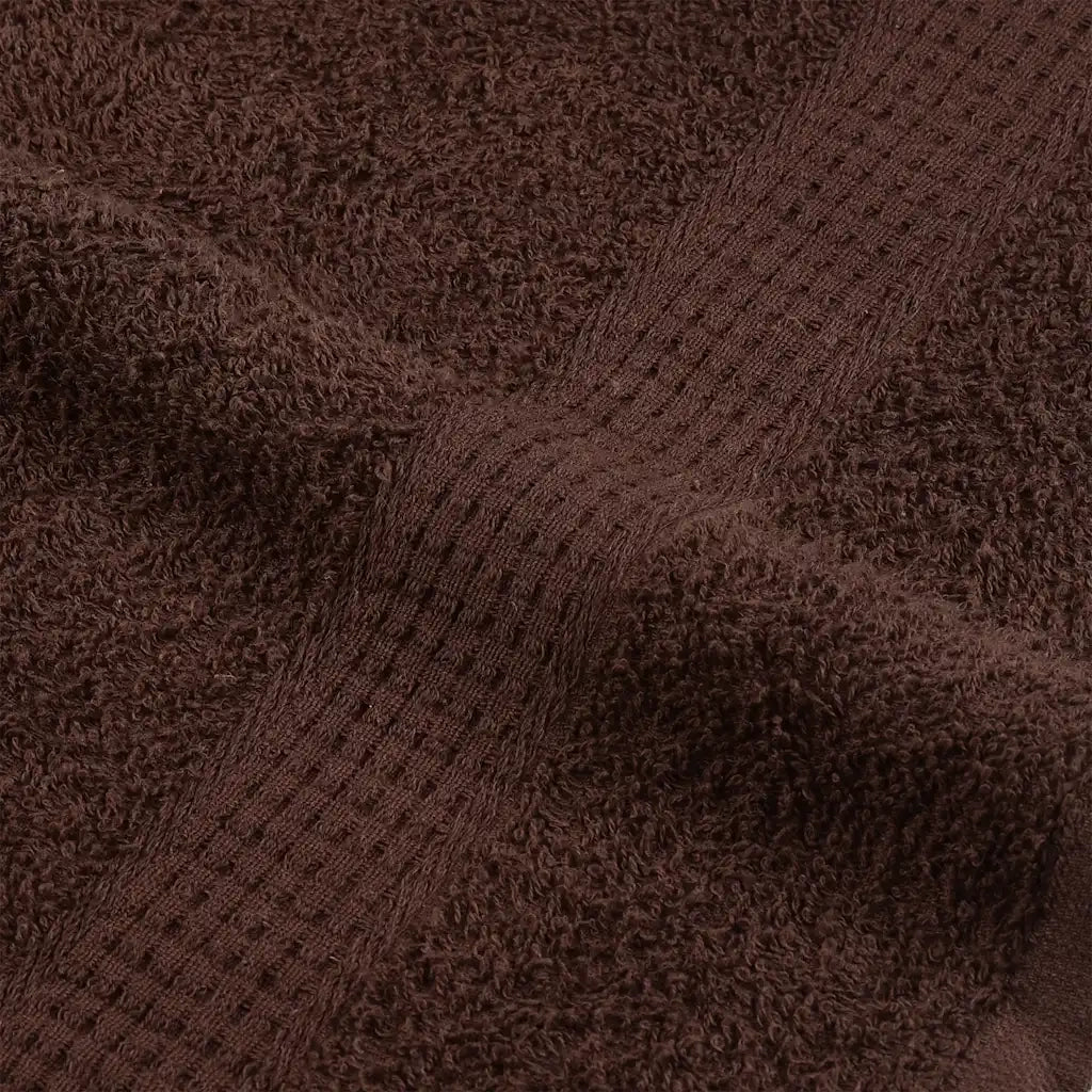 Asciugamani per ospiti FROGN 2 pz | Teli per bagno Marrone 30x50 cm 360 g/m2
