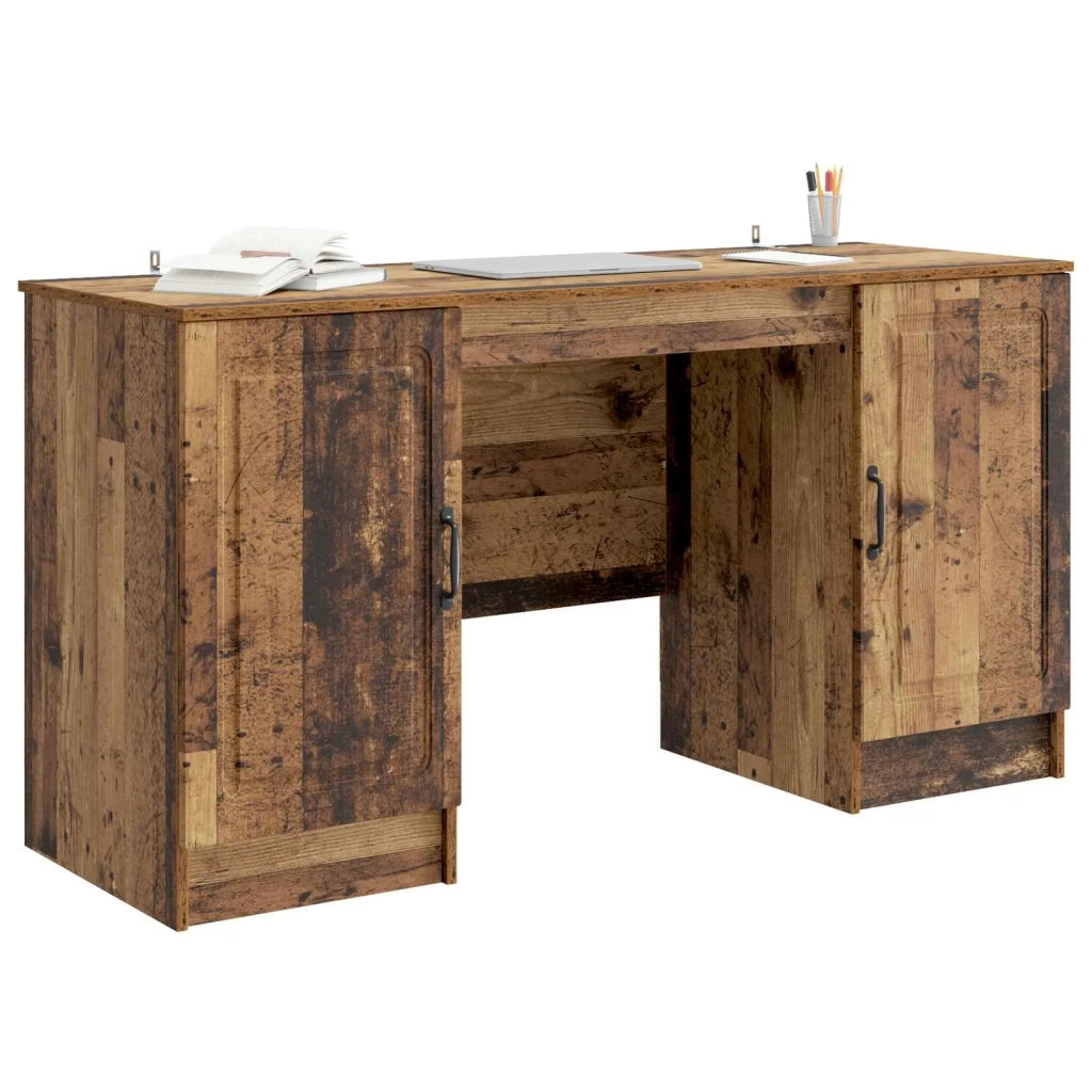 Scrivania | Tavolo da Ufficio Legno antico 142,5 x 50 x 75 cm Legno ingegnerizzato