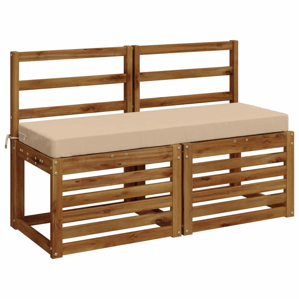 Cuscino per panchina SOEST 100% Poliestere Crema 949624