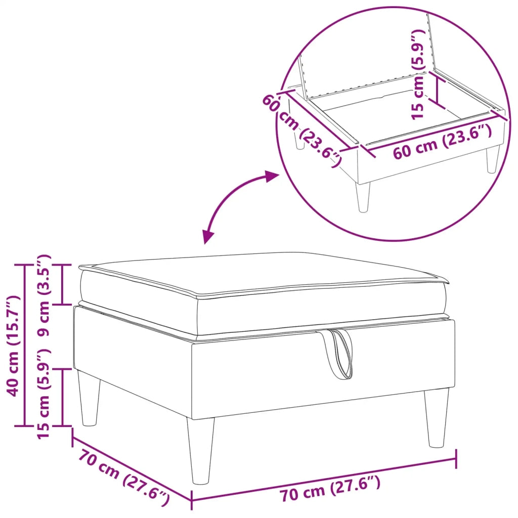 Pouf contenitore 42027125