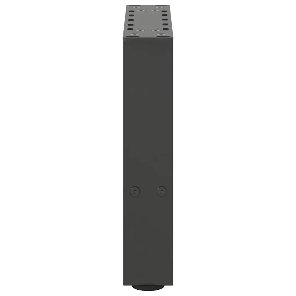 Gambe per Tavolino da Caffè Antracite 2 pz 40x(30-31) cm Acciaio 4013258