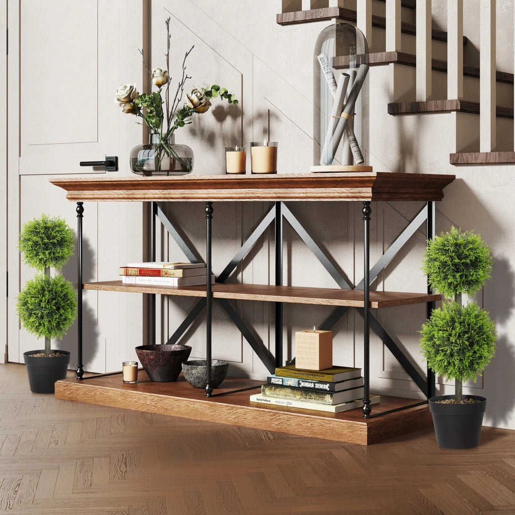 Pianta artificiale decorativa ¨C Minimal ¨C 2 pezzi, sfera bosso 60 cm, vaso, plastica, verde