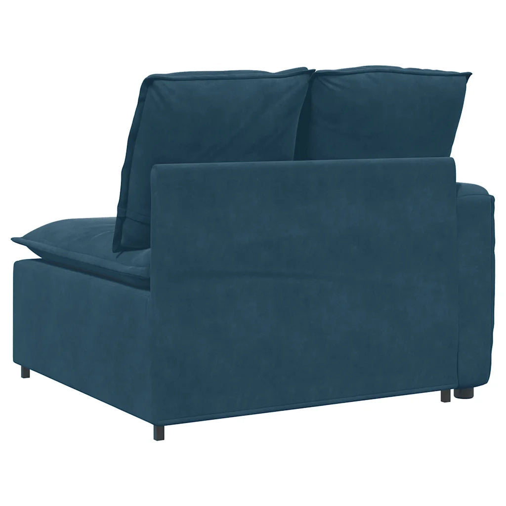 Modulo Terminale Bracciolo Divano Modulare con Cuscini-Sofa Modulare-Divanetto 100 cm 726834