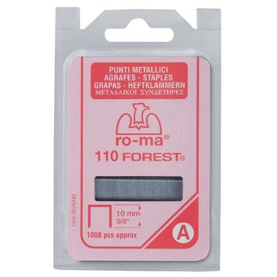 PUNTO FOREST 110 X FISSATRICE SELF RO-MA - ZINCATO CF=PZ 1.008 MM 10,05X10- 3 confezioni