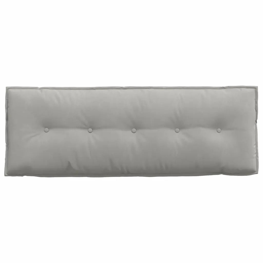 Cuscino per Schiena Grigio chiaro 140 x 50 cm 42014860