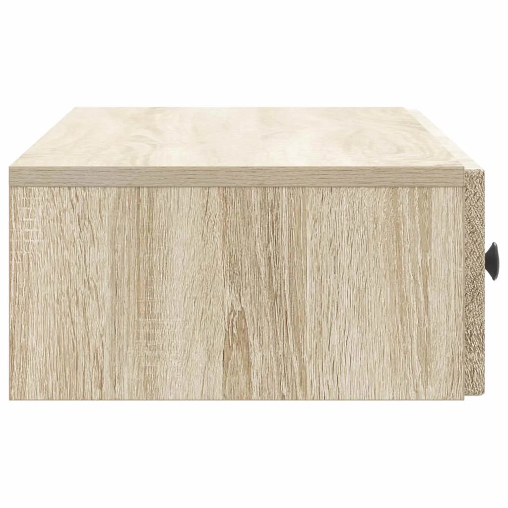 Tavolino da Parete Laterale | Tavolo laterale | Tavolino Rovere Sonoma 87,5 x 34,5 x 17 cm