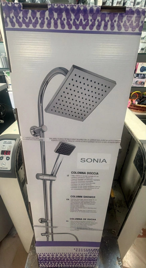 COLONNA DOCCIA SONIA - cromo
