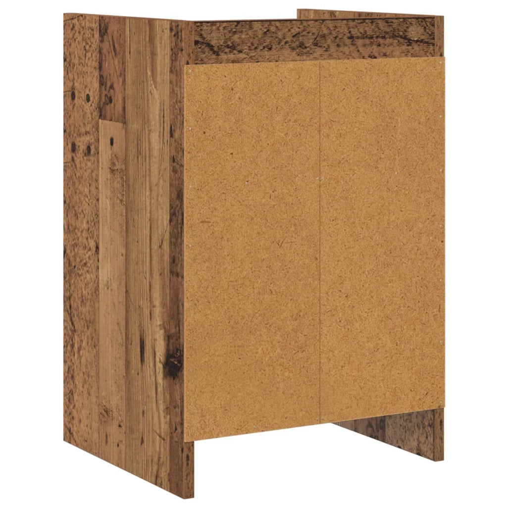 Comodini 2 pcs Legno antico 40 x 36 x 60 cm 8011048